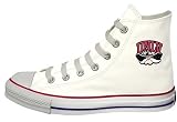 Converse Chuck Taylor All Star Hi Top Optical White University of Nevada Las Vegas (UNLV) Mascot Canvas