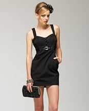 Grosgrain Stretch Pencil Dress