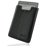 PDair Leather Case for Amazon Kindle 4 - Vertical Pouch Type (Black)