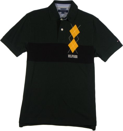 Tommy Hilfiger Reade Short Sleeve Polo (XX-Large, Green)