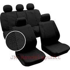 Sitzbezugset Universal Sydney schwarz 11-teilig Gr��e SAB 1 Vario