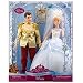 Disney Princess Once Upon a Wedding Prince Charming and Cinderella Doll Set -- 2-Pc.
