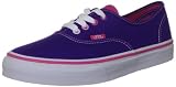Vans Unisex Authentic Heliotrope/Pink Canvas Trainer VRQZ7MJ 1 UK Junior