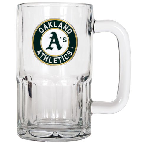 MLB Oakland Athletics 20-Ounce Root Beer Style Mug - Primary Logo