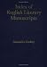 Search : Index of English Literary Manuscripts
