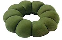 ビッグ ドーナツ クッション オリーブグリーン