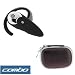 iKorss Wireless Bluetooth Handsfree Headset + Premium Unviersal Bluetooth Headset Pouch Carrying Cas