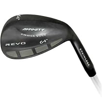 Affinity Revo 64 Degree Black Satin Finish Wedge (Men's Right-Handed)
