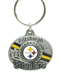 NFL Team Design Key Ring - Pittsburgh Steelers