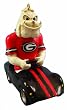 Georgia Mascot Race Car Ornament