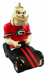 Georgia Mascot Race Car Ornament