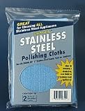 Cerama Bryte Stainless Steel Microfiber Polishing Cloth - 2 pack