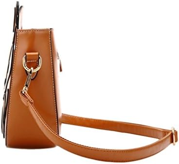 Beibaobao Candy Color Jointed Fox Lady's Shoulder Bag (Yellow)