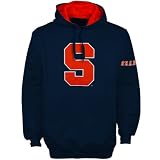 Syracuse Orange Navy Blue Classic Twill Pullover Hoody Sweatshirt