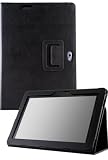 HHI Asus Eee Pad Transformer Prime TF201 Case UrbanFlip Series with Viewing Stand - Black (Package include a HandHelditems Sketch Stylus Pen)