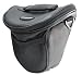 Polaroid Studio Series SLR / DSLR Zoom Holster Case (Black) For The Olympus Evolt PEN E-P3, PEN E-P2, E-PL1, E-PL2, PEN E-PL3, E-PL5, E-PM1, E-PM2, GX1, OM-D E-M5, E-30, E-300, E-330, E-410, E-420, E-450, E-500, E-510, E-520, E-600, E-620, E-1, E-3, E-5 Digital SLR Cameras