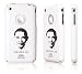 Cozip iPhone 1G Slim Fit Case - Obama - White (Made in Korea)