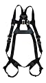 FallTech 7037 WeldTech Full Body Harness with 1 D-Ring and Mating Buckle Leg Straps, Universal Fit