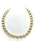 12-13mm Golden South Sea Pearl Necklace - AAAA Quality