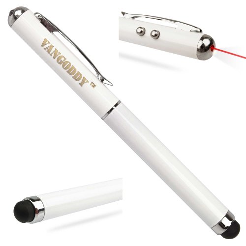 Multifunctional Mavin Presentation Laser Pen Pointer & Stylus--Works Dialect right with Closed Head Single Lens Overhead Projector (3000 lumens) with Overlap Down Arm Brightness: 4000 ANSI Lumens- (Masterly White Finish)!!!
