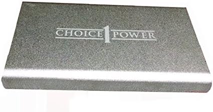 External Cell Phone Battery 5000mah Compact Portable Charger Power Bank (Silver)