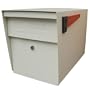Epoch Design 7107 Locking Theft Proof Security Mailbox White