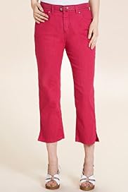 Per Una Roma Cropped Denim Jeans with Belt
