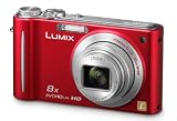 Panasonic Lumix DMC-ZX 3 EG-R (14 Megapixel 8-fach opt. Zoom, 6,8 cm Display, Bildstabilisator) rot