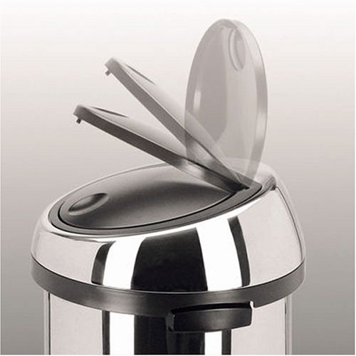Brabantia Touch Bin, 50litre, Brilliant Steel