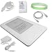 Clear Amazon Kindle 2 E-Book Reader Silicone Rubber Skin Cover + Travle / Wall Charger + Car Charger + Data Sync / Charer Cable + Custom Fit Screen Protector + A Live*Laugh*Love Wrist Band!!! (Kindle 2 Not Included)