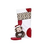 Cocalo Christmas Stocking and Rattle Set, Monkey