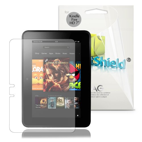 GreatShield Ultra Anti-Glare (Matte) Clear Screen Protector Film for Amazon Kindle Fire HD 7" Inch Tablet (3 Pack) - LIFETIME WARRANTY