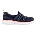 Skechers Women's Low-Top Sneakers, Blue Nvpk, 38 1/2