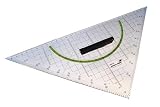325mm Hypotenuse Metric Professional Geometry Set Square Drawing Drafting Triangle with Grip