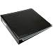 We R Memory Keepers Faux Leather 12x12 3-Ring Binder Album: Black