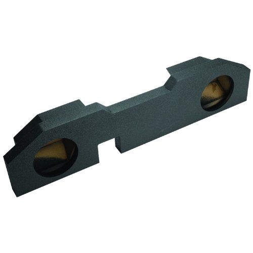 Atrend A202-12 Atrend Series 12-Inch Dual Up-Fire Bandpass Vented Enclosure for Dodge Ram Quad Cab 2002 and Up with Bedliner Finish