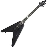 Epiphone Jeff Waters Annihilation-V Electric Guitar, Pitch Black