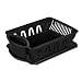 Sterilite 2-Piece Sink Set, Black, 6-Pack