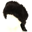 2 in 1 Faux Fur Headwrap & Neck Warmer Wrap Scarf Black
