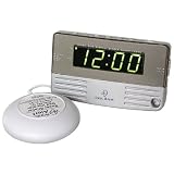 Sonic Alert Travel Size Bedside Clock with Bed Shaker