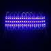 ChiChinLighting 100 Pieces (20 pcs x 5 Packs) - 12 Volt LED Module - SMD LED Chip - Super Bright - IP65 Waterproof (Blue)