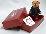 Image of Sweet Sue Teddy Bear Gift Package with Free White Gift Card (Heart) - Teddy Delivery