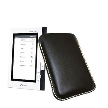Jay-Tech EB-10 E-book Reader Housse Lecteur Ebook Etui Liseuse eReader Protection Livre électronique Pochette en cuir Jay-Tech EB-10 E-book Reader Housse Lecteur Ebook Etui Liseuse eReader Protection Livre électronique Pochette en cuir