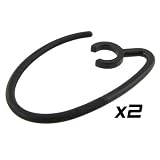 2 Units OEM SAMSUNG BLUETOOTH HEADSET EAR HOOK FOR WEP185 WEP180