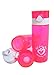 Mommy & Me Reusable Water Bottles-Hot Pink-25 & 18 ounces for Moms and Kids!