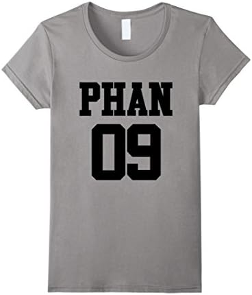 Phan 09 - Dan Howell / Phil Lester T-Shirts - Female Small - Slate