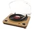 Ion Audio Max LP 3-Speed Belt Drive Conversion Turntable with Built-In Speakers, Natural Wood