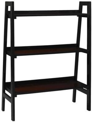 Camden 3 Shelf Bookcase - Black Cherry