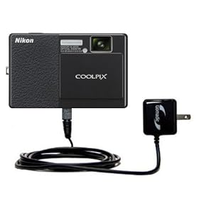 Rapid Wall Home AC Charger for the Nikon Coolpix S70 - uses Gomadic TipExchange Technology
