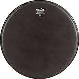 Remo Emperor Ebony Suede Marching Bass Drumhead, Black Suede 30 - B001J1RY62